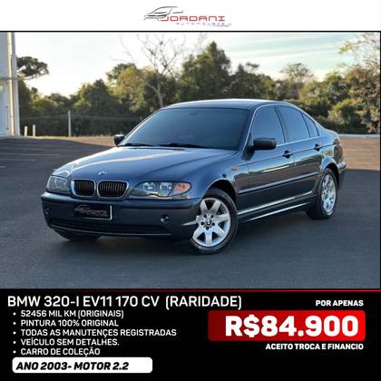 BMW 320i 2.2 24V GASOLINA 4P AUTOMÁTICO BMW 320i 2.2 24V GASOLINA 4P AUTOMÁTICO